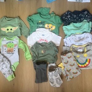 0-6 month Star Wars/Lion king play bundle